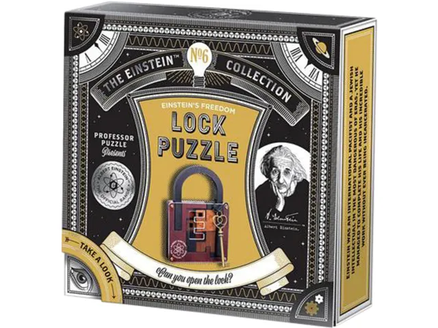 Puzzle cérébral Einstein Lock Puzzle