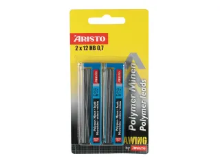 Potloodstiftjes Aristo Hi-polymer Hb 0.7 Mm - 2