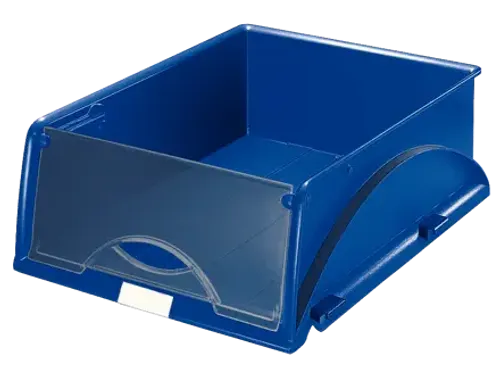 Sorteerbak Leitz 5231 Sorty met klep blauw A4