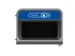 Configure Recyclingstation Plastic BE NL 125 Liter Antraciet Blauw