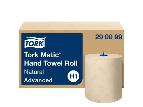 Tork 290099 H1 Matic Advanced Handdoekrol Naturel 2-laags 150m 6 rol