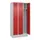 locker voor scheiding van kleding,HxBxD 1950x900x500mm,3vak