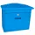 Wandbrievenbus Zamoran Blauw Staal