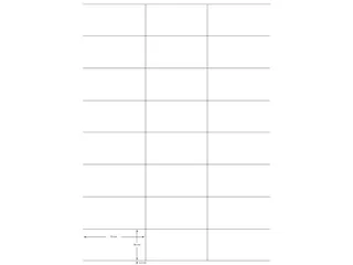 Q-Connect Multi-purpose etiketten A4 70x36mm Wit 2400 stuks - 2