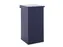 Afvalbak Carro-lift Met Demper 55 Liter Blauw