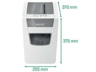 Papiervernietiger Leitz IQ Slim Home Office P-4 snippers 4x28mm - 10