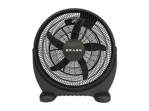 Vloerventilator BRASQ Ø 50cm zwart
