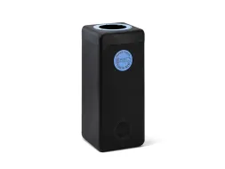 Afvalbak 60 liter EarthBin zwart blauw