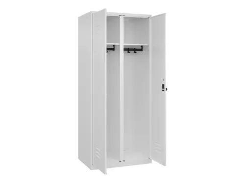 locker voor scheiding van kleding,HxBxD 1850x800x500mm,2vak