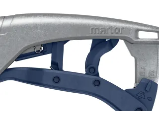 Veiligheidsmes Martor Secunorm 610 XDR trapezium 18mm zilver - 4