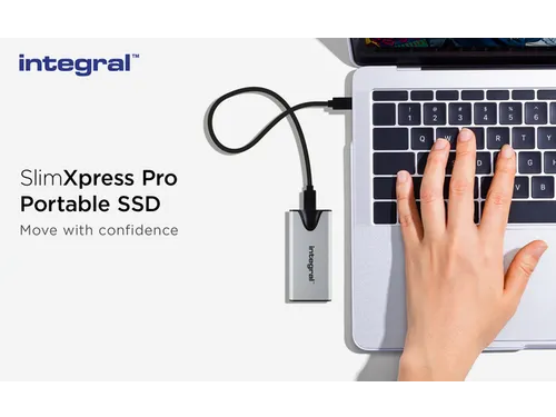 SSD Integral SlimXpress Portable USB-C 500GB
