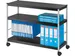 Paperflow universele mobiele Trolley Zwart