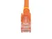 1m gigabit snagless RJ45 UTP Cat6 patchkabel oranje
