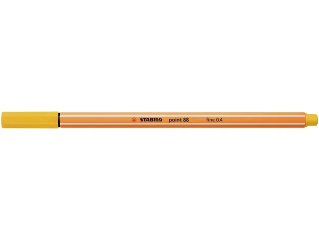 Fineliner STABILO point 88/44 geel 0.4mm