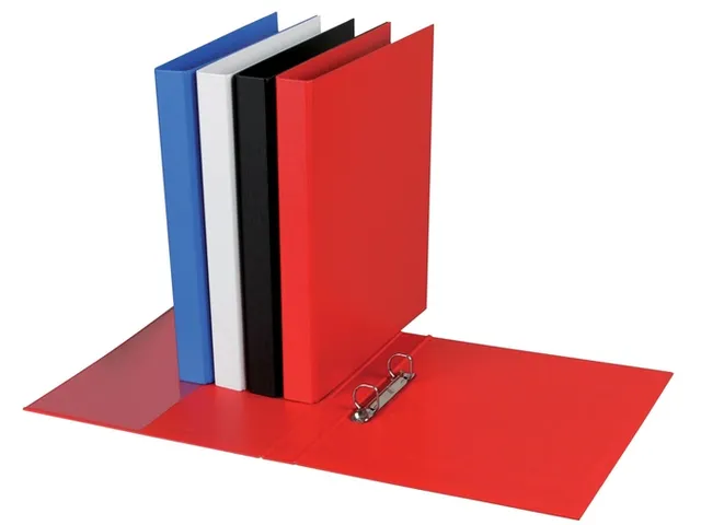 Ringband Quantore 2-Rings A4-20Mm Pp D-Mech Rood