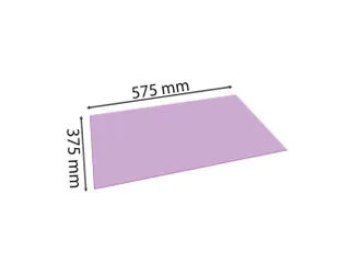 Onderlegger karton A quarel 575x375 paars - 5