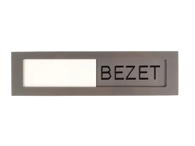 Infobord Deurbordje Vrij-bezet 150x40mm