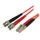Multimode 50/125 duplex glasvezelpatchkabel LC ST 1 Meter