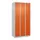 dubbeldekse locker,HxBxD 1850x900x500mm,3x2vak.,vak B 300mm,cil.-slot