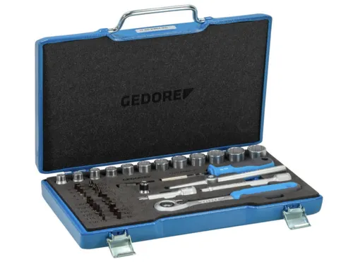 D 30 KMU-20 Dopsleutelset 3/8 inch 40-delig IN-IS-PH-PZ-TX-XZN