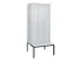 locker voor scheiding van kleding,HxBxD 2120x900x815mm,3vak