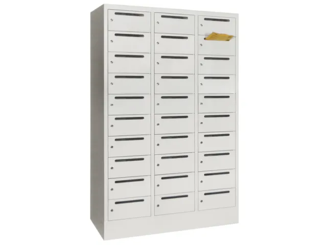 Postsorteerkast 1850x1230x500mm 3x10 Vakken vak B 400mm