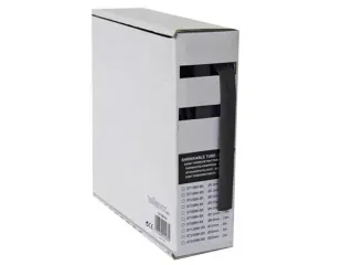 OUTLET Thermische Krimpkous 2:1 - 1.5mm - Zwart - 15m - Doos - 1