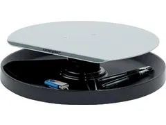 SmartFit monitorstandaard Spin Station zwart