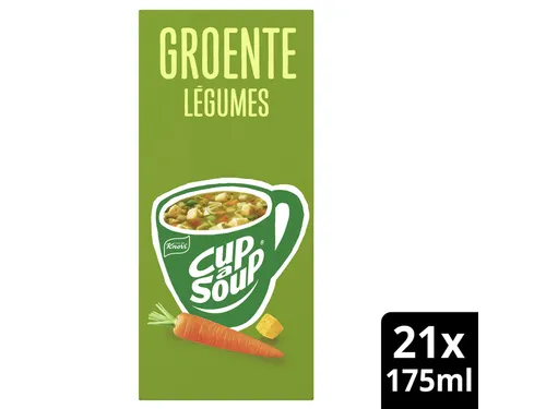 Cup a Soup Knorr groente 175ml doos 21 stuks