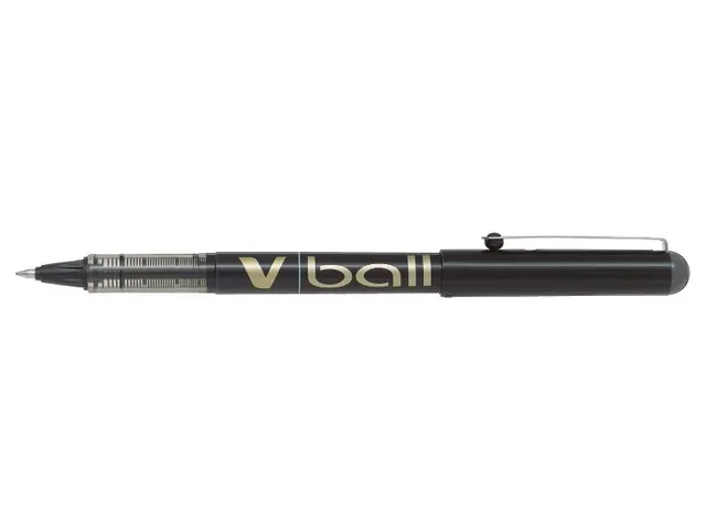 Rollerpen Pilot V-Ball 07 Medium punt Zwart