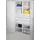 Materiaalkast Scheidingswand Dubbelwdeur 1950x1000x600mm 6legborden