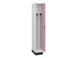 locker voor scheiding van kleding,HxBxD 1950x300x500mm,1vak