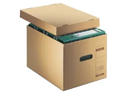 Transportdoos Leitz Premium 335x280x440mm bruin
