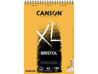 Bristolpapier Canson XL Bristol 50vel 180gr A4 extra wit - 1