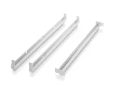 dwarsschoor,v. werkbank,B 2000mm,3-delig,RAL7035