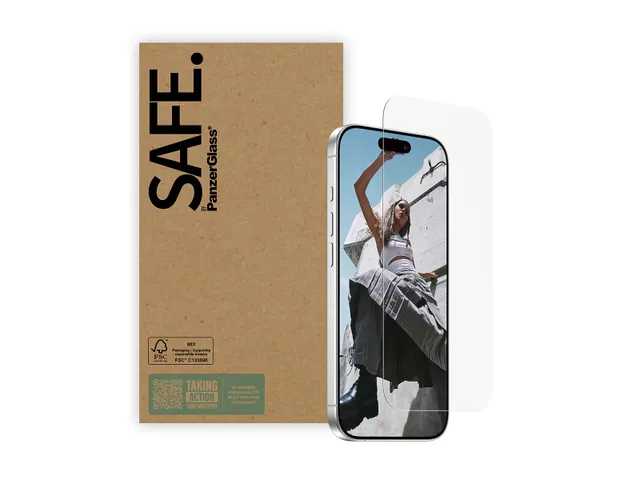 PanzerGlass SAFE. by Screen Protector iPhone 17 | iPhone 17 Pro | i