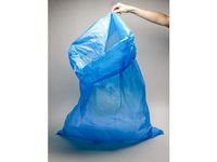 Afvalzak 50 liter 14 micron 60x70cm Blauw