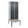 locker voor scheiding van kleding,HxBxD 2120x800x815mm,2vak