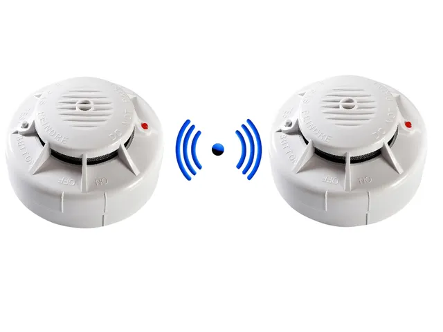 Rookmelder Fito optisch inclusief 3V lithium batterij draadloos koppel