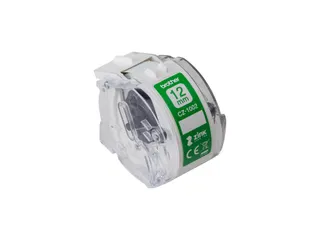 Labeletiket Brother CZ-1002 12mmX5m kleur opdruk - 2