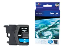 Inktcartridge Brother LC-985C blauw