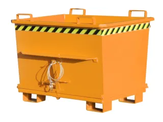 Bodemklepcontainer 971x1040x1200mm 0.70m³ 1500kg Ral2000 - 1