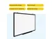 BRASQ Magnetisch Whiteboard 60x45cm Zwart met accessoire set