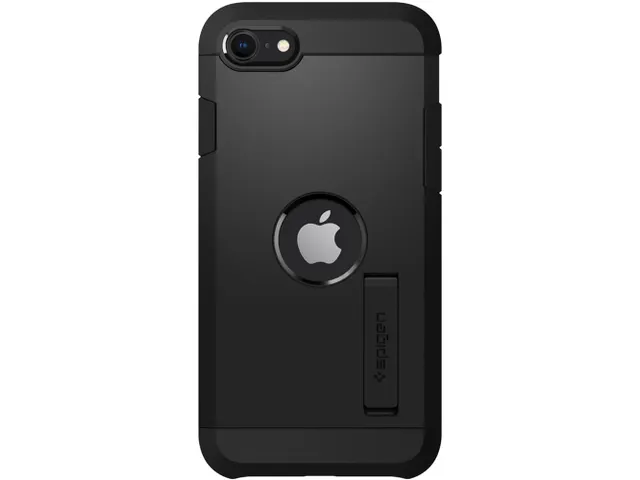 Coque Spigen Tough Armor pour iPhone SE (2020) Noir