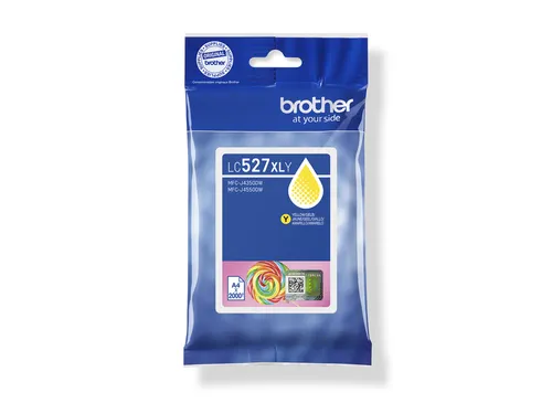 Inktcartridge Brother LC-527XLY HC geel 2000 pagina's
