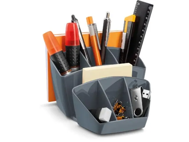 CepPro range-tout, avec 8 compartiments, gris