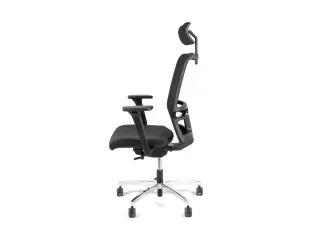 Bureaustoel EN1335 Linea Omnia 01/PT zwart/zwart met 3D armleuning - 5