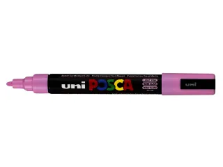 Verfstift Posca PC5M Medium Punt 1,8-2,5mm Lichtroze - 2