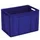 Euronorm Stapelkrat Pe 410x600x400mm 83liter Blauw
