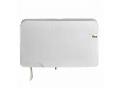 Mini White Duo Jumbo Toiletrolhouder